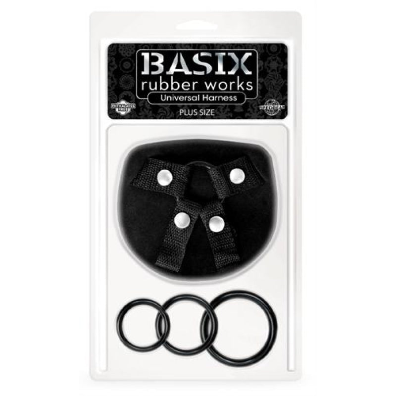 Basix Rubber Works Universal Harness - Plus Size PD4320-02
