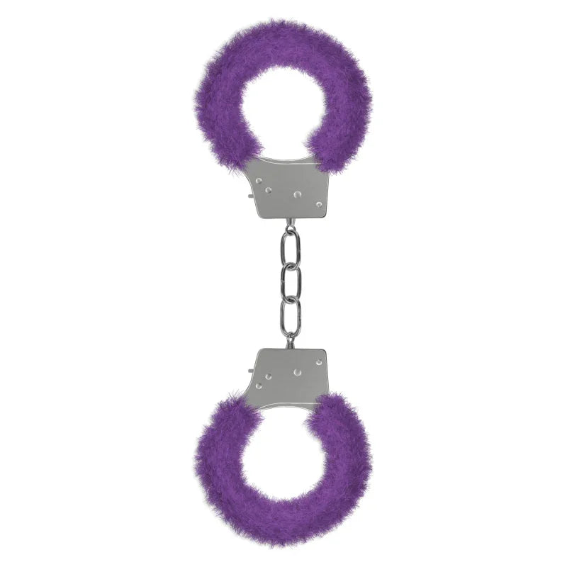 Beginner's Furry Handcuffs - Purple - MyPleasure