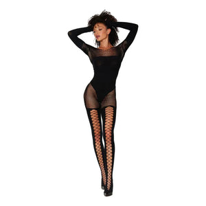Bodystocking - One Size - Black - MyPleasure