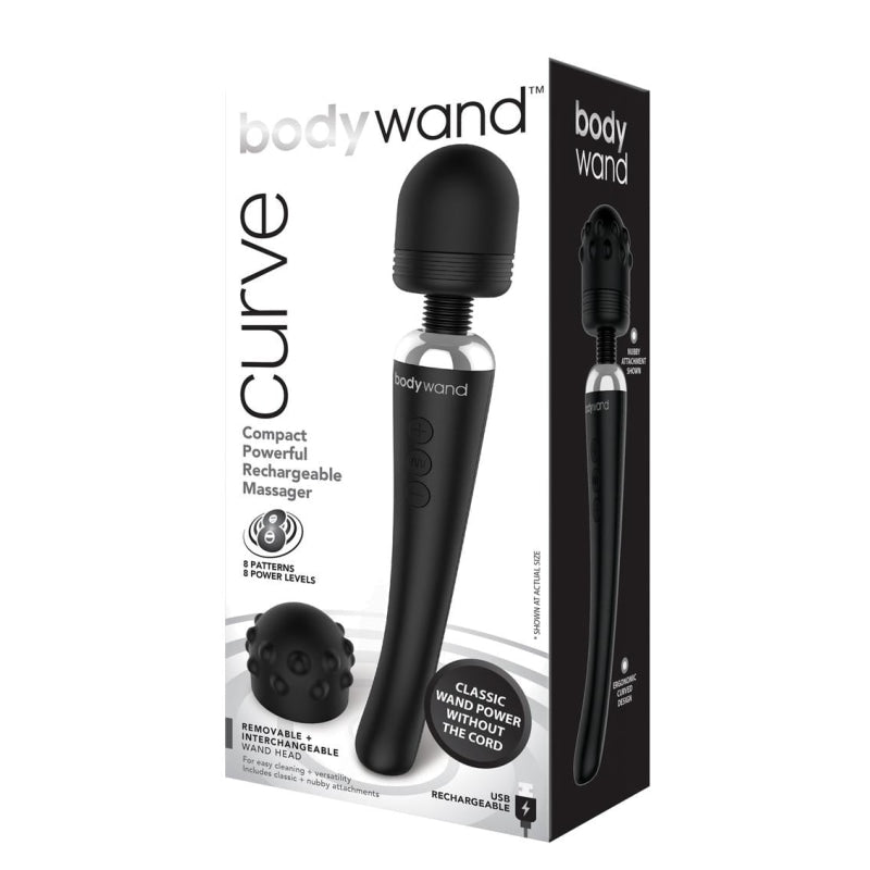 Bodywand Curve Rechargeable - Black