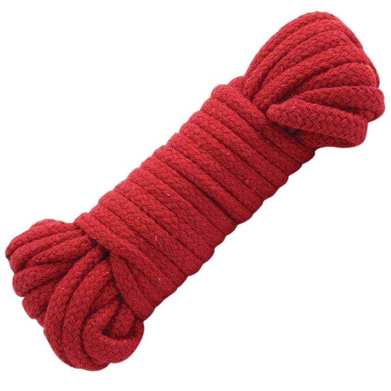 Bondage Rope - Cotton - Japanese Style - Red