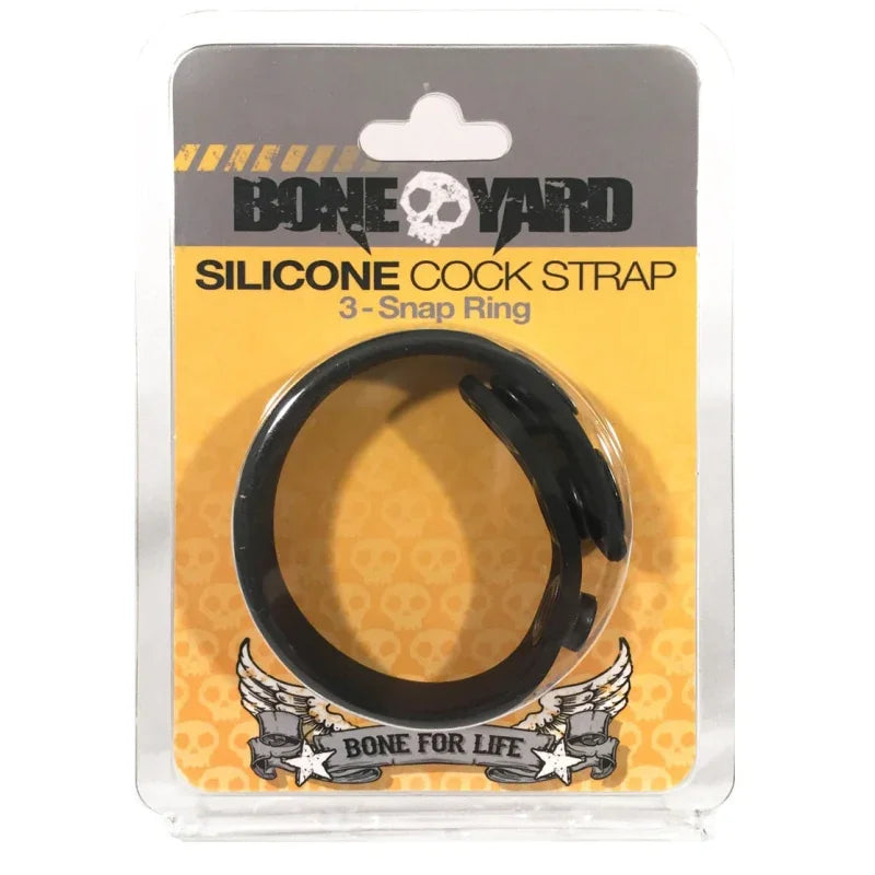Boneyard Cock Strap - Black - MyPleasure