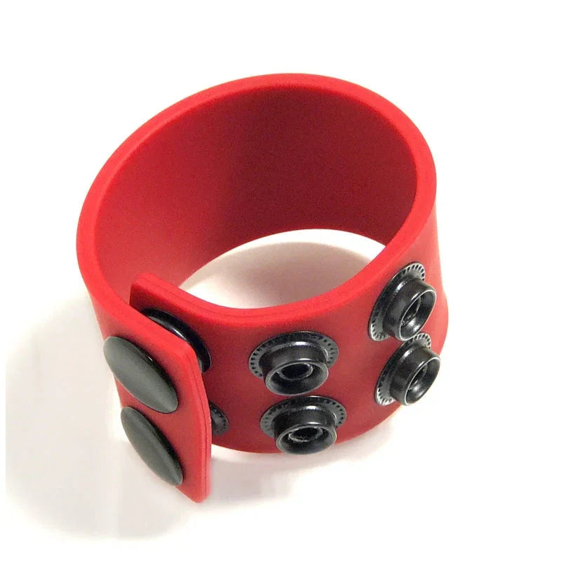 Boneyard Silicone Ball Strap 4cm Stretcher - Red - MyPleasure