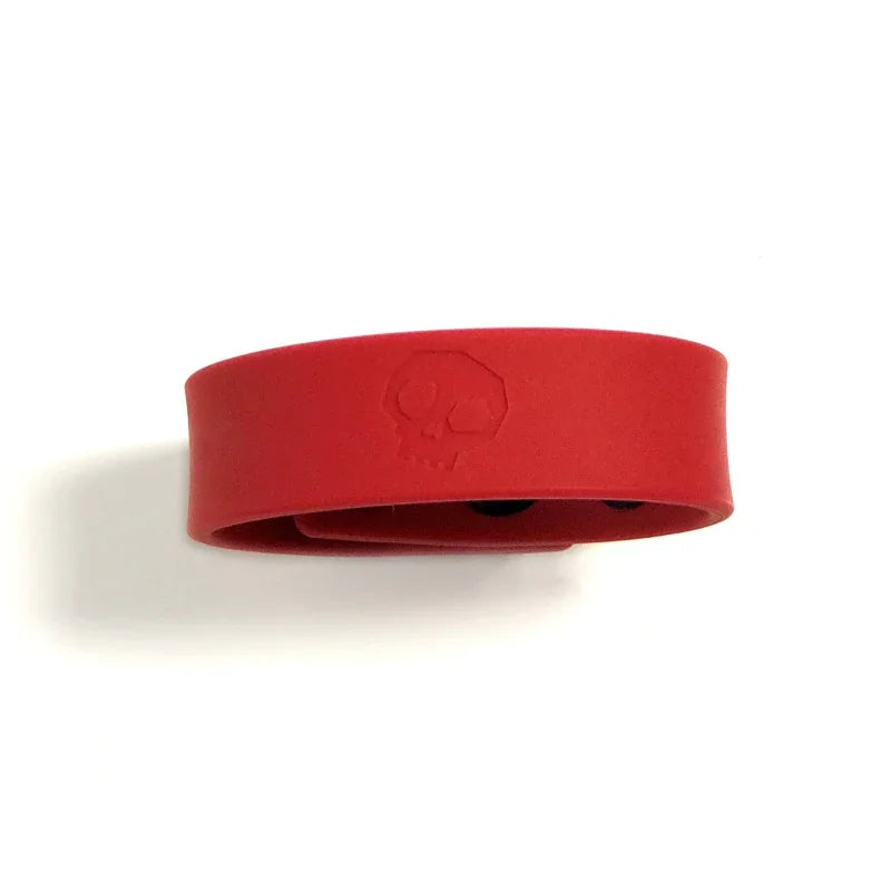 Boneyard Silicone Cock Strap 3 - Snap Ring - Red - MyPleasure