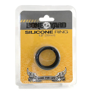 Boneyard Silicone Ring 30mm - Black - MyPleasure