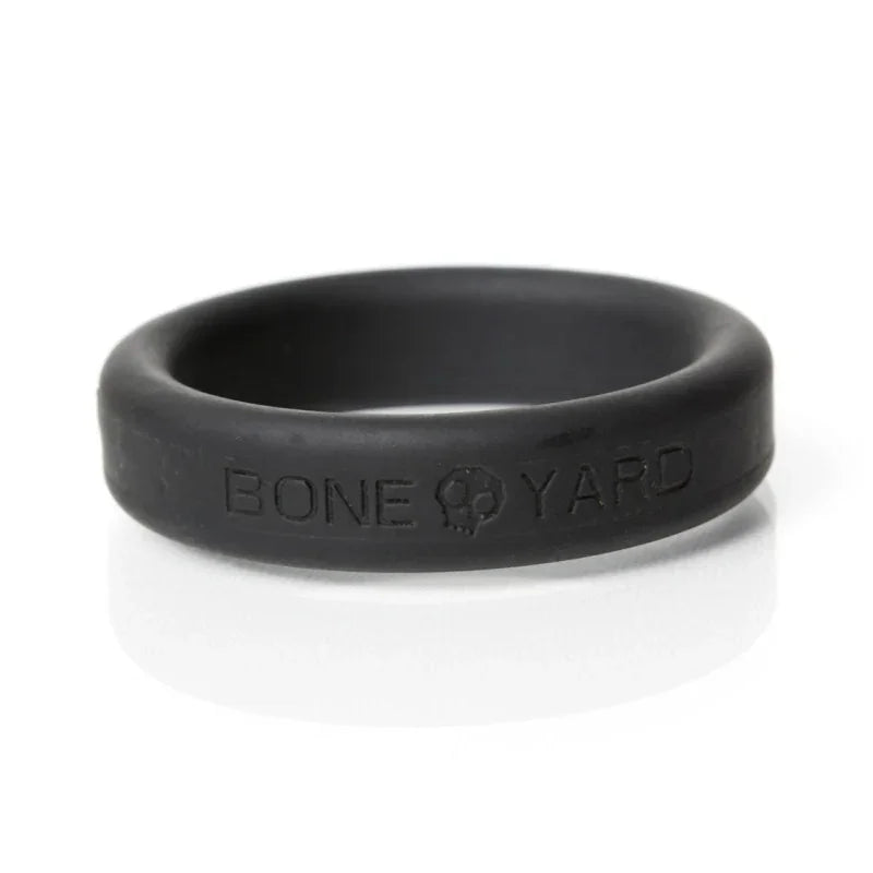 Boneyard Silicone Ring 40mm - Black - MyPleasure