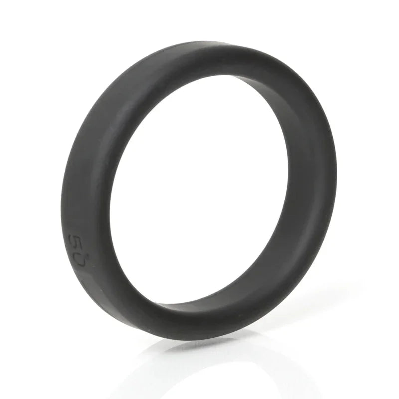 Boneyard Silicone Ring 50mm - Black - MyPleasure