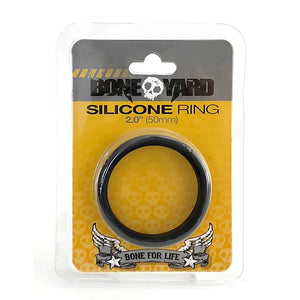 Boneyard Silicone Ring 50mm - Black - MyPleasure