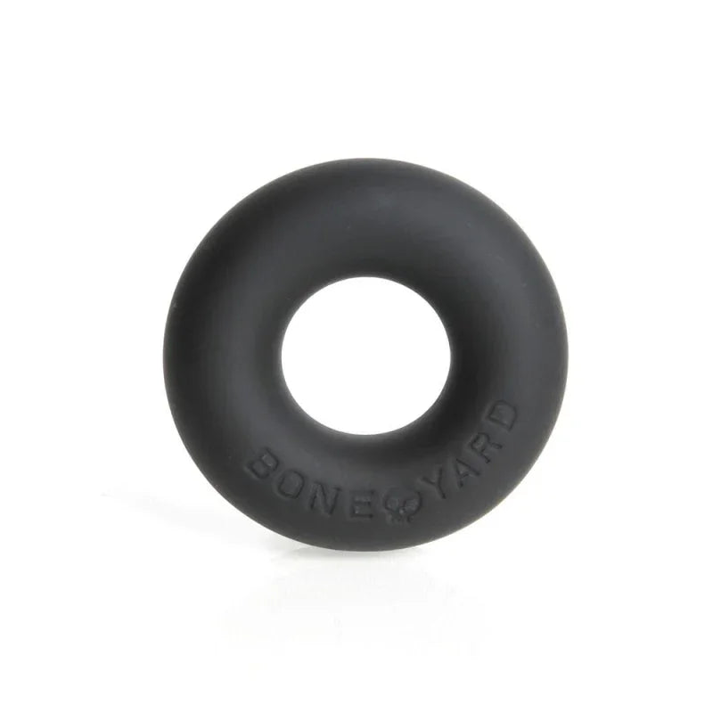 Boneyard Ultimate Silicone Cock Ring - Black - MyPleasure