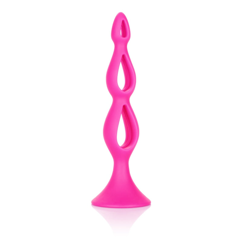 Booty Call Silicone Triple Probe - Pink