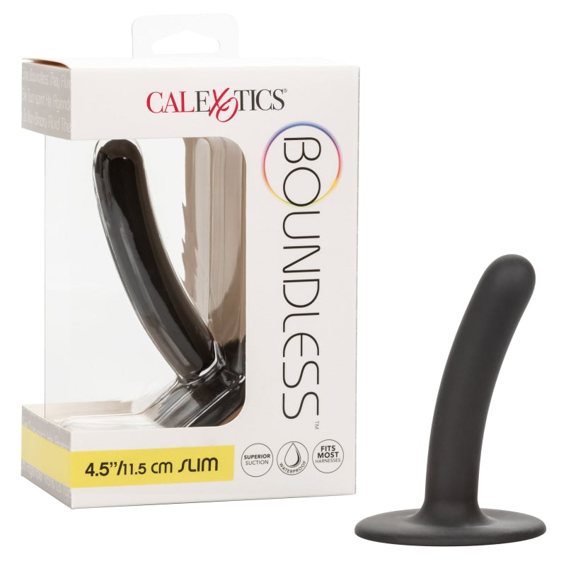 Boundless Slim - 4.5 Inch - Black - Dildos & Dongs