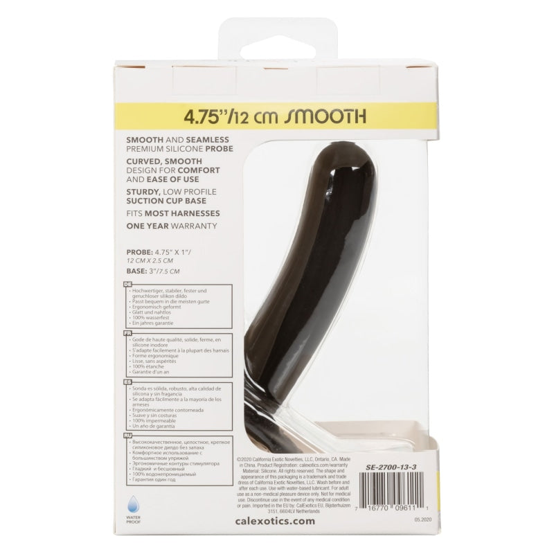 Boundless Smooth - 4.75 Inch - Black - Dildos & Dongs