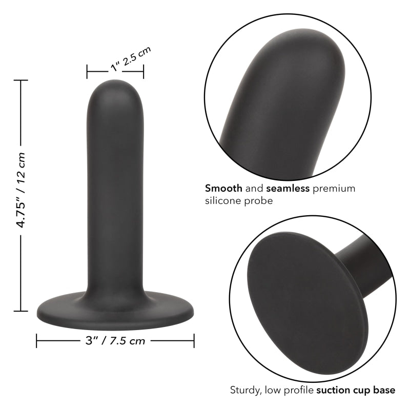 Boundless Smooth - 4.75 Inch - Black - Dildos & Dongs