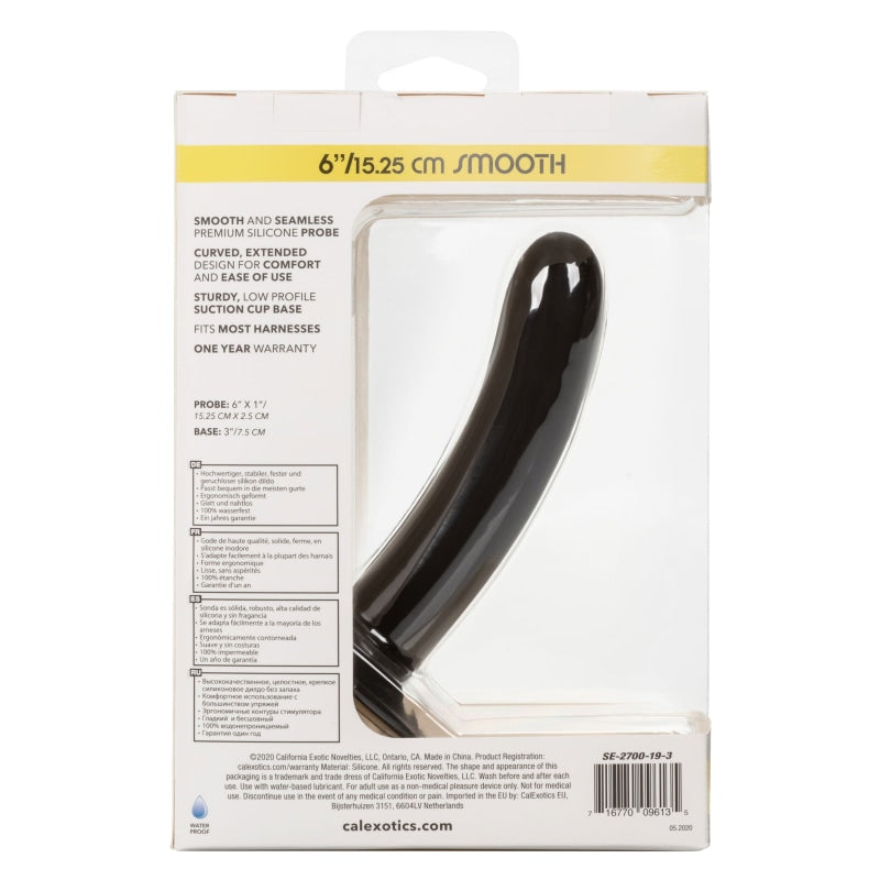 Boundless Smooth - 6 Inch - Black - Dildos & Dongs