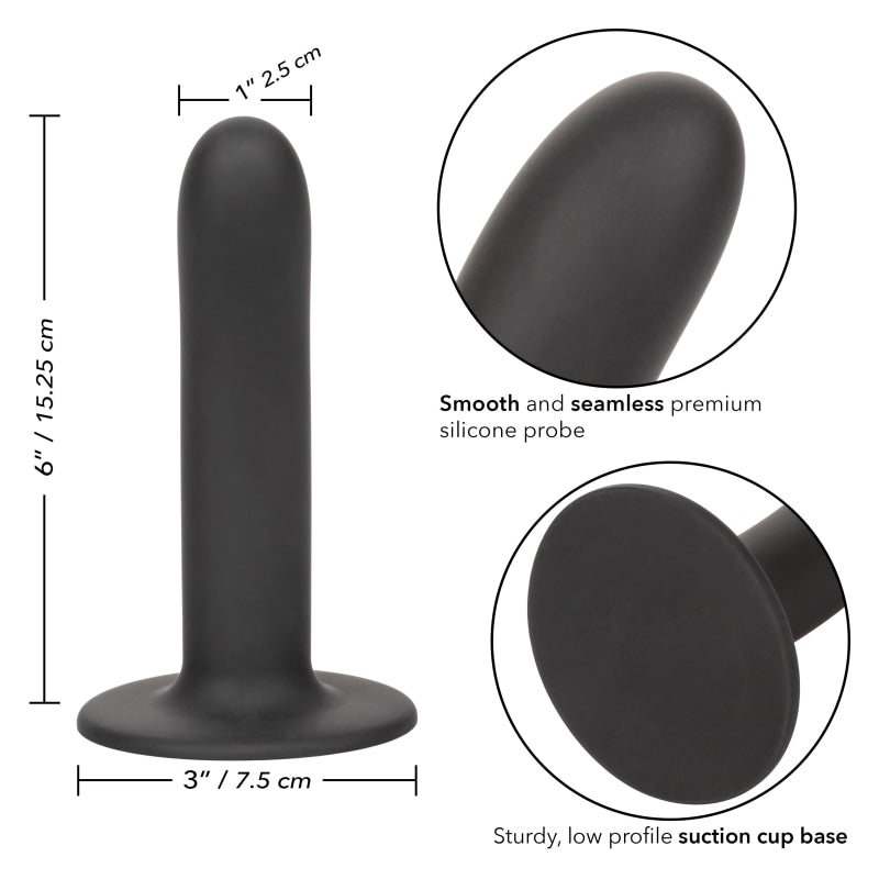 Boundless Smooth - 6 Inch - Black - Dildos & Dongs