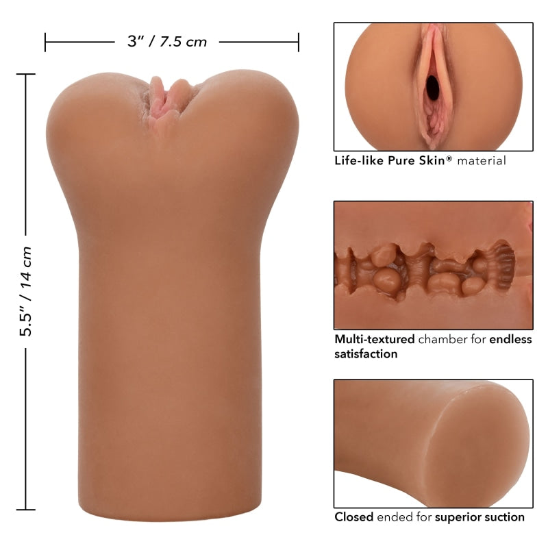 Boundless Vulva - Brown - Masturbation Aids for Males