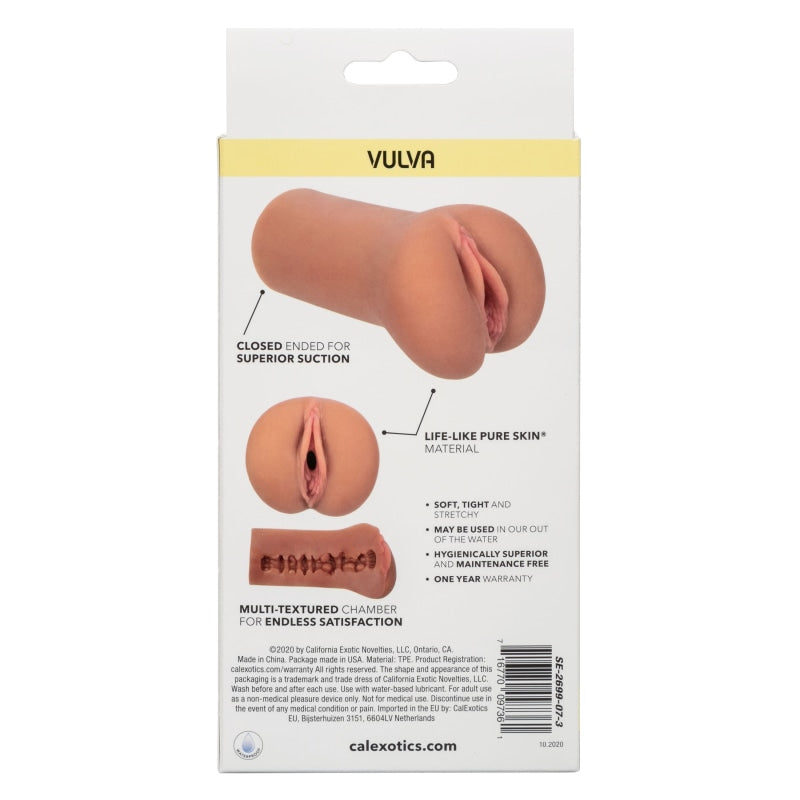 Boundless Vulva - Brown - Masturbation Aids for Males