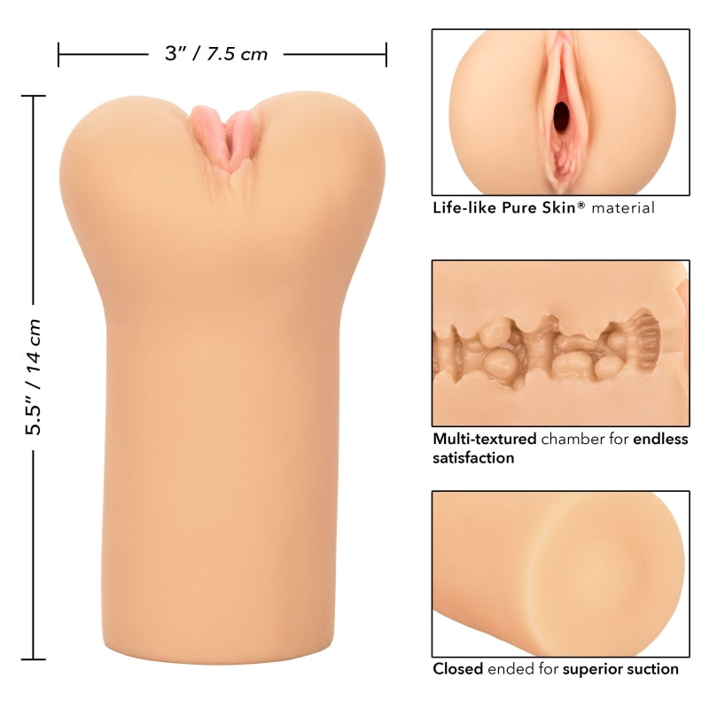 Boundless Vulva - Ivory - Masturbation Aids for Males