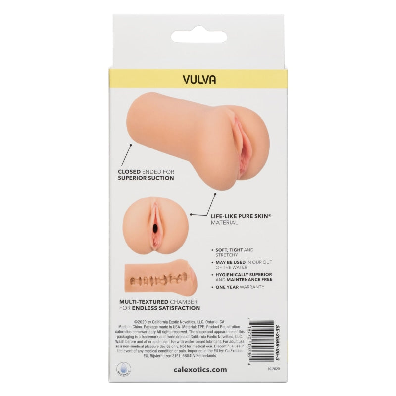 Boundless Vulva - Ivory - Masturbation Aids for Males