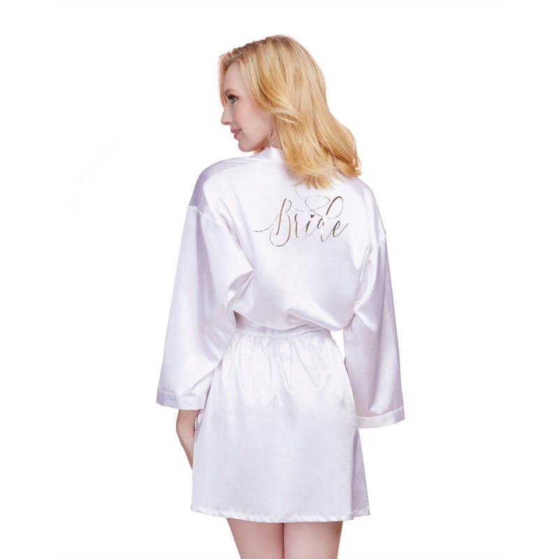 Bride Robe - Large - White