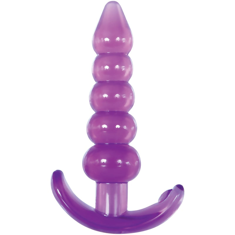 Bumpy Delight Anal Plug - Purple