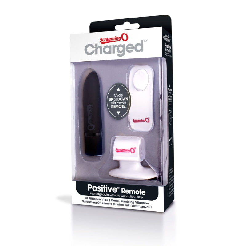 Charged Positive Remote Control - Black - Each