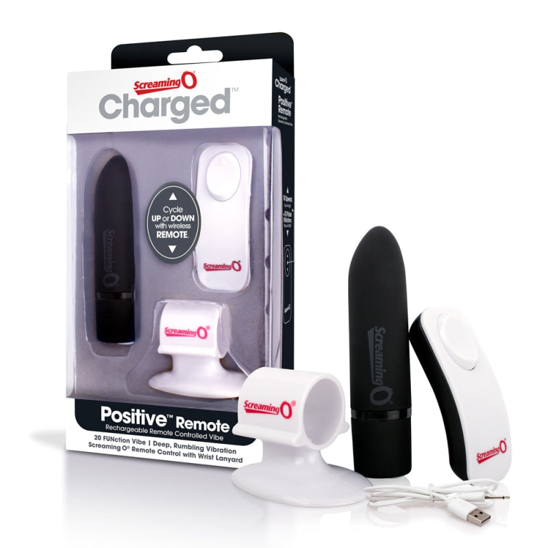 Charged Positive Remote Control - Black - Each
