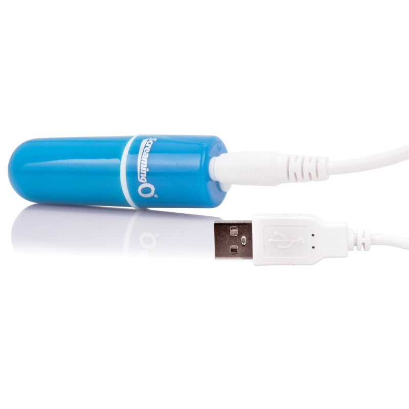 Charged Vooom Rechargeable Bullet Vibe - Blue