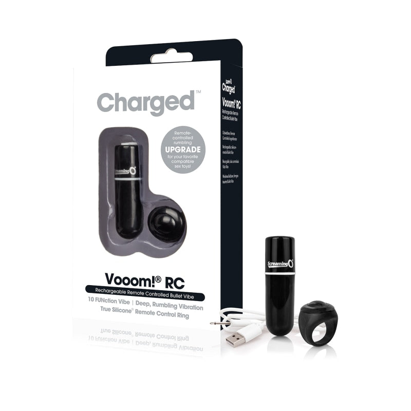 Charged Vooom Remote Control Bullet - Black