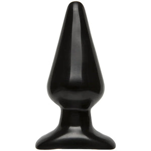 Classic Butt Plug Smooth - Large - Black - MyPleasure