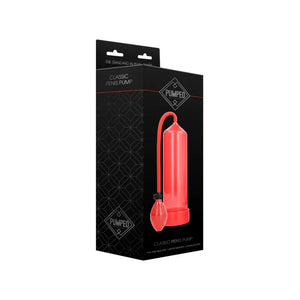 Classic Penis Pump - Red - MyPleasure