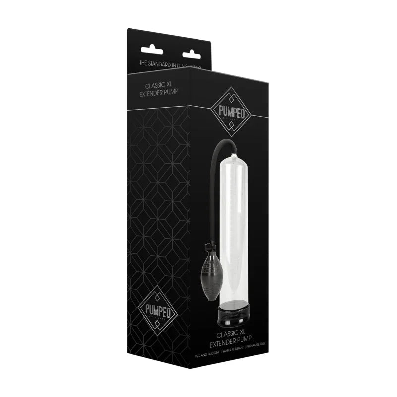 Classic XL Extender Pump - Black - MyPleasure
