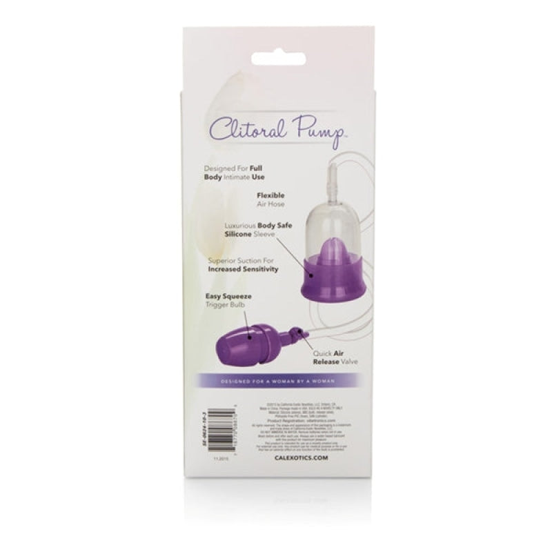 Clitoral Pump Intimate Pump - Purple