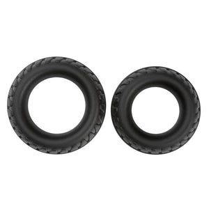 Cloud 9 Pro Rings Liquid Silicone Tires 2 Pack - Black - MyPleasure