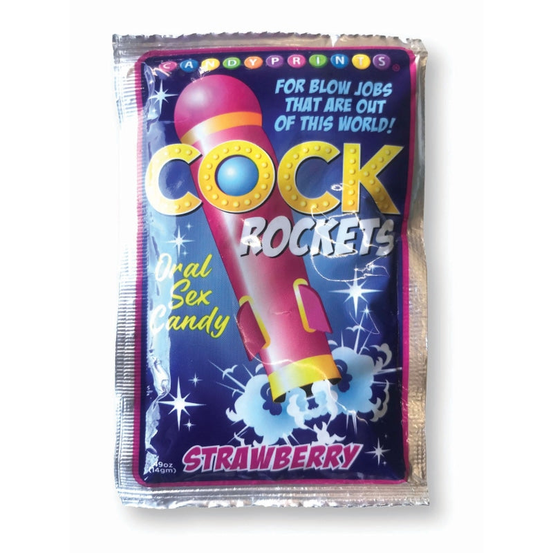 Cock Rockets - Strawberry - Adult Candy