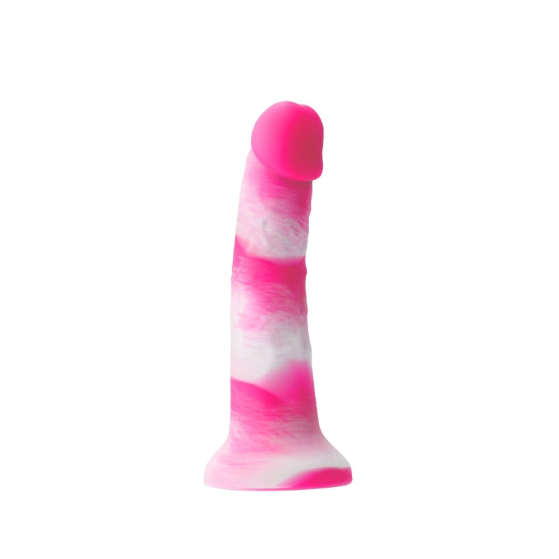 Colours - Pleasures - Yum Yum 6 In. Dildo - Pink - Dildos & Dongs