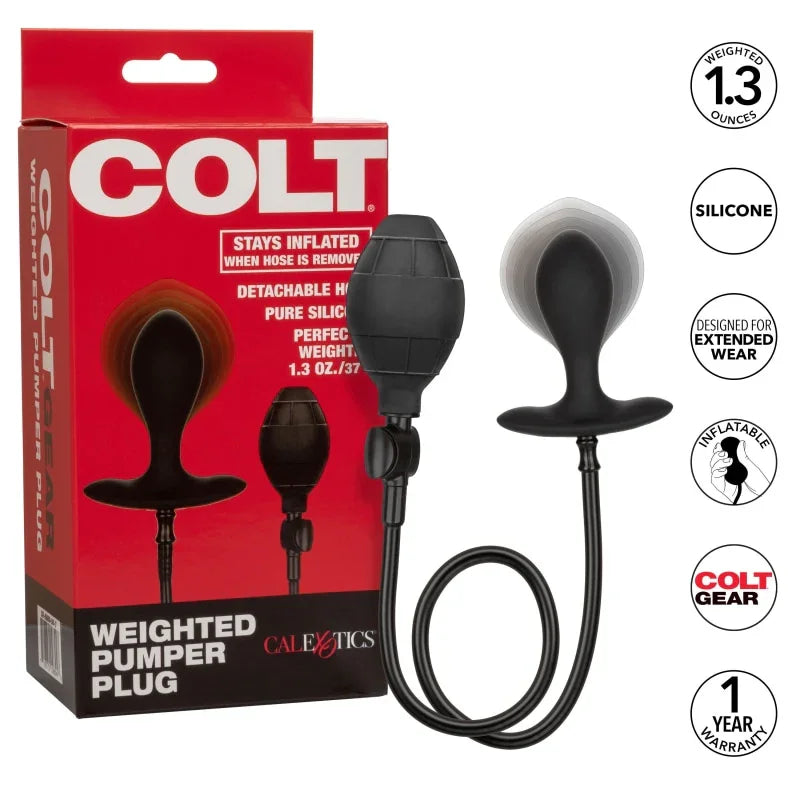 Colt Weighted Pumper Plug - MyPleasure