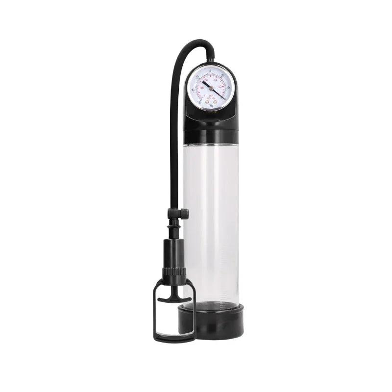Comfort Pump With Advanced Psi Gauge - Transparent - MyPleasure