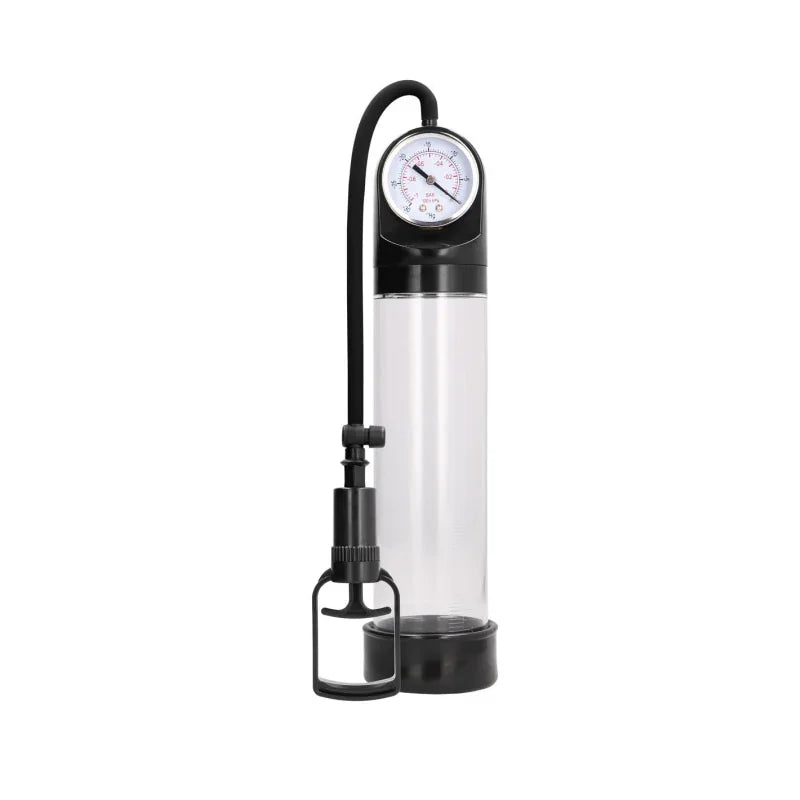 Comfort Pump With Advanced Psi Gauge - Transparent - MyPleasure