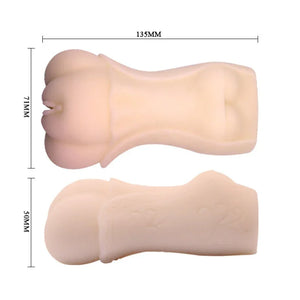 Crazy Bull No Lube Masturbator Sleeve - Realistic Pussy Skin-Like Texture - MyPleasure