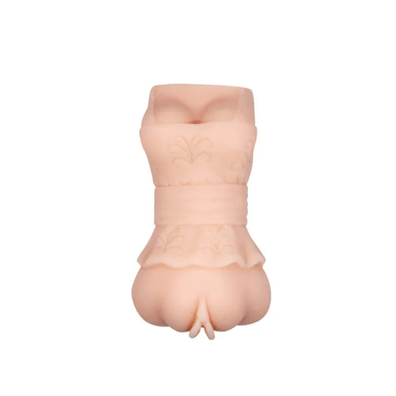 Crazy Bull No Lube Masturbator Sleeve - Realistic Pussy Skin-Like Texture - MyPleasure