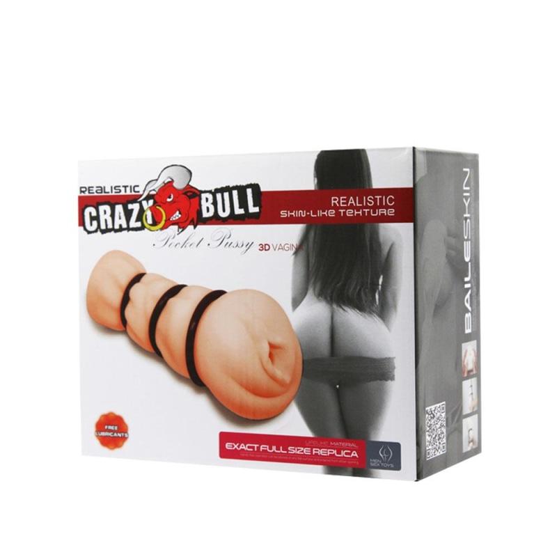 Crazy Bull Pocket Pussy - Masturbation Aids for Males