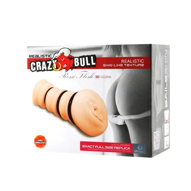 Crazy Bull Rossi Flesh - Masturbation Aids for Males