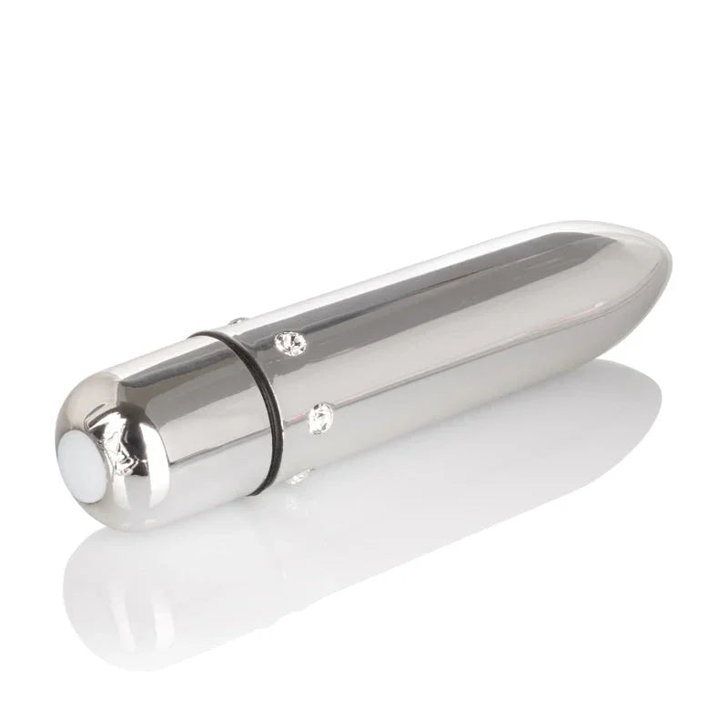 Crystal High Intensity Bullet - Silver - MyPleasure