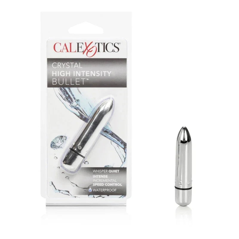 Crystal High Intensity Bullet - Silver - MyPleasure