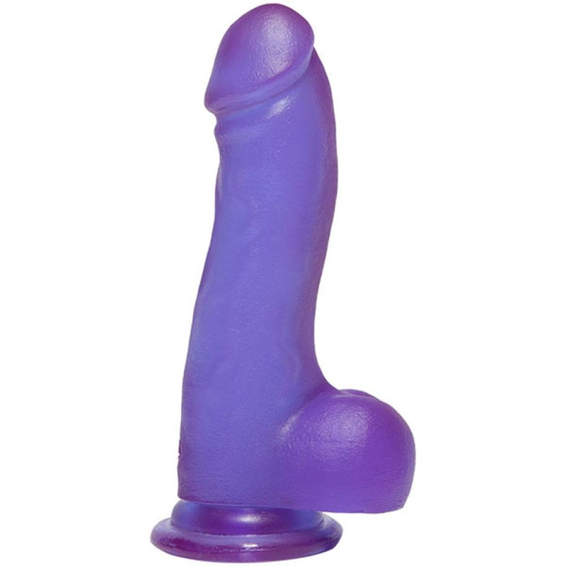 Crystal Jellies - 7.5 Inch Master Cock With Balls