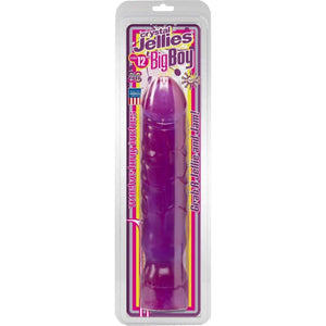 Crystal Jellies Big Boy 12 Inch - Purple - MyPleasure