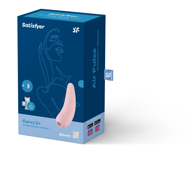 Curvy 2 Plus - Pink - Clit Stimulators Vibrators