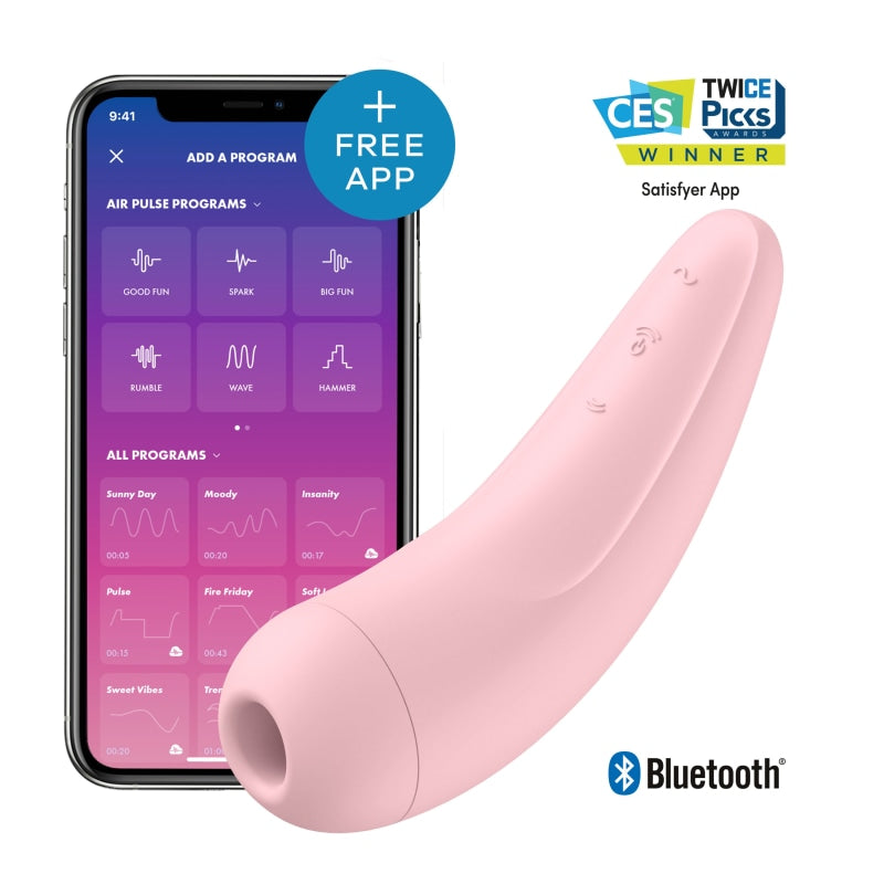 Curvy 2 Plus - Pink - Clit Stimulators Vibrators