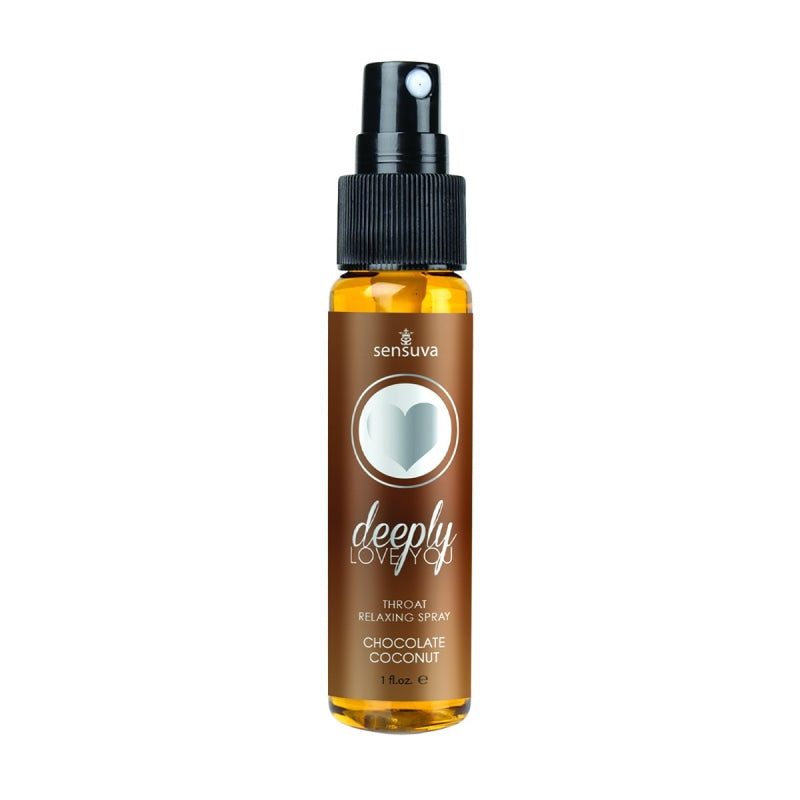 Deeply Love You Throat Relaxing Spray - Chocolate  Coconut - 1 Fl. Oz.